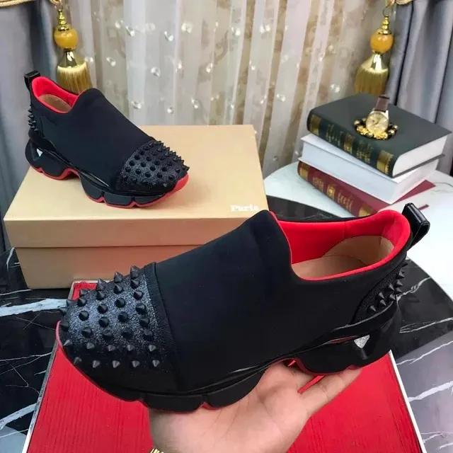 Christian Louboutin Louis Junior Spiked