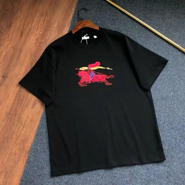 Burberry T-Shirt Equestrian Knight Embroidery