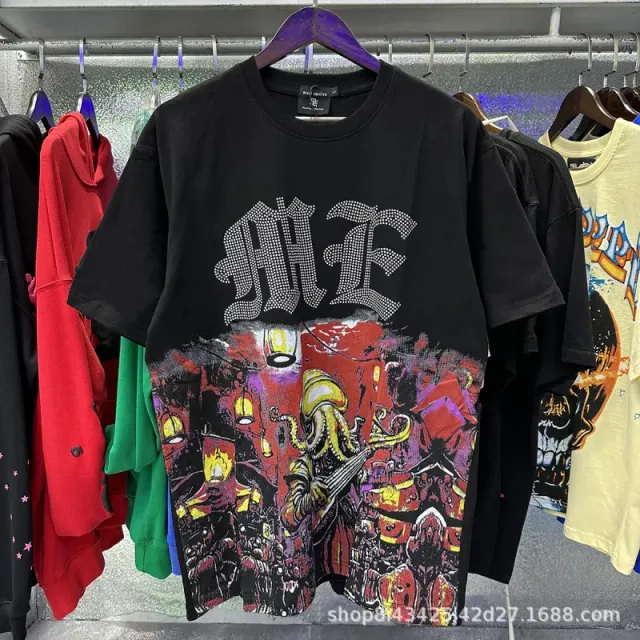 Hellstar Graphic Tee Octopus Print