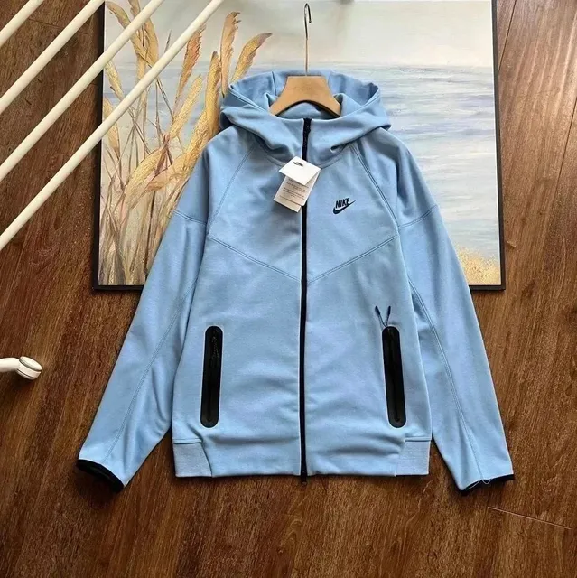 Nike Tech Fleece Hoodie Light Blue