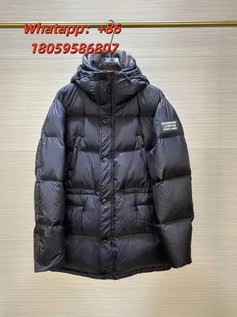 B家可拆卸羽绒服黑色2