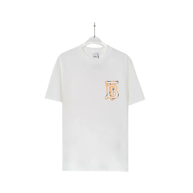 Burberry Logo T-Shirt Monogram Outline