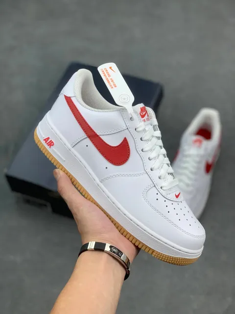 Nike Air Force 1 Low University Red Gum