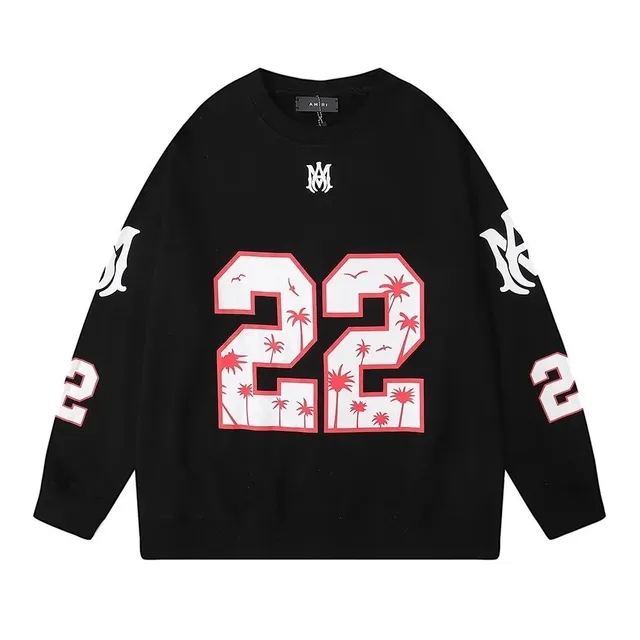 Amiri Crewneck Sweatshirt Palm Tree '22'