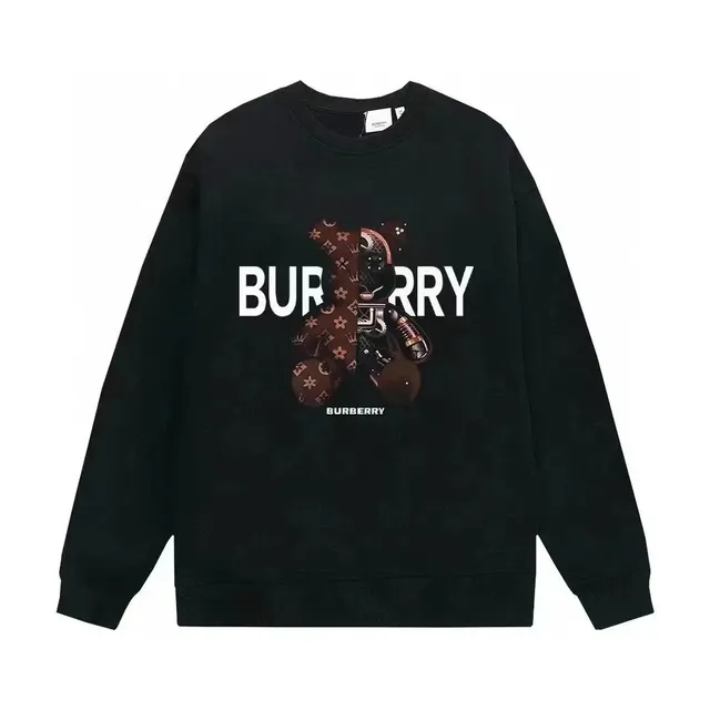 Burberry Graphic Sweatshirt Teddy Bear Print