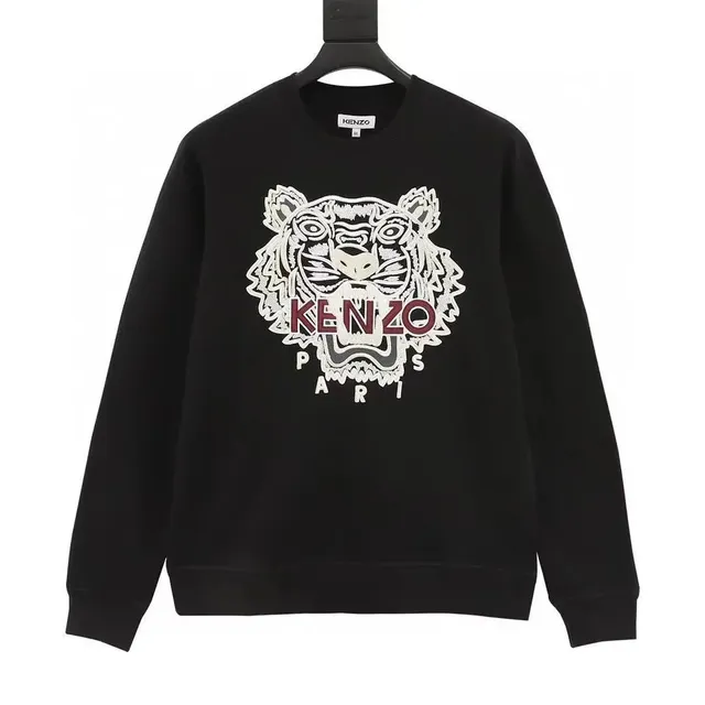 Kenzo Tiger Sweatshirt Embroidered Logo