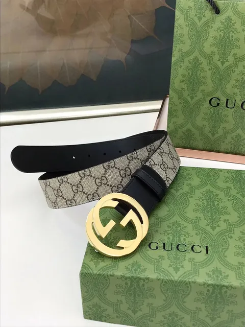 Gucci GG Marmont Belt GG Supreme Canvas