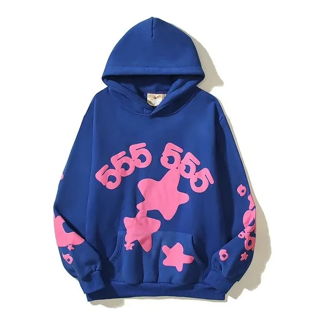 Sp5der Hoodie 555 Star Print