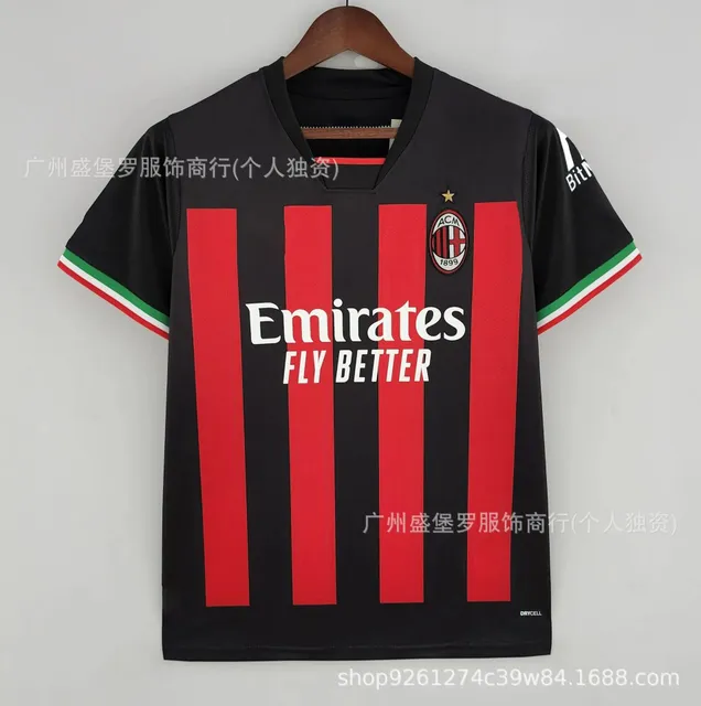 AC Milan × Adidas Home Jersey 2023-24