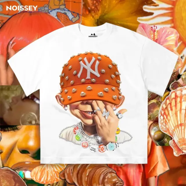 Noissey Graphic Tee NY Cap Print