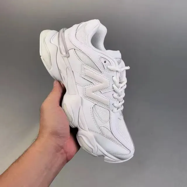New Balance 9060 Triple White