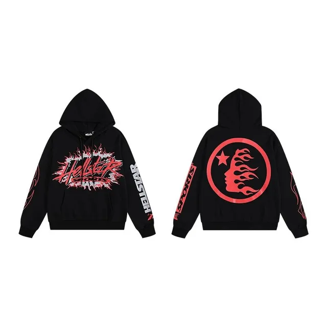 Hellstar Hoodie Flame Logo