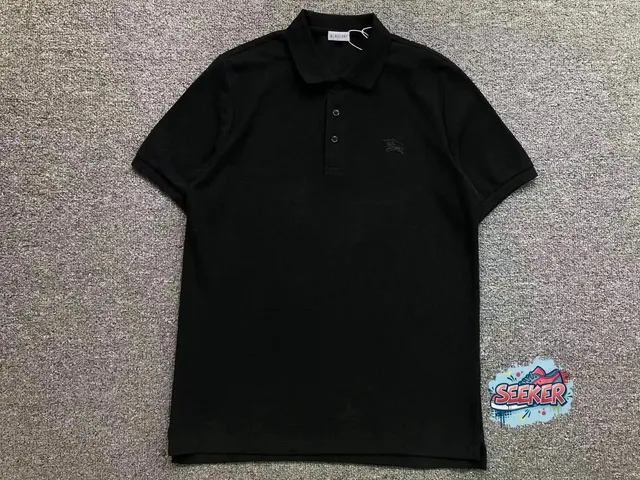 Burberry Polo Shirt Equestrian Knight Logo