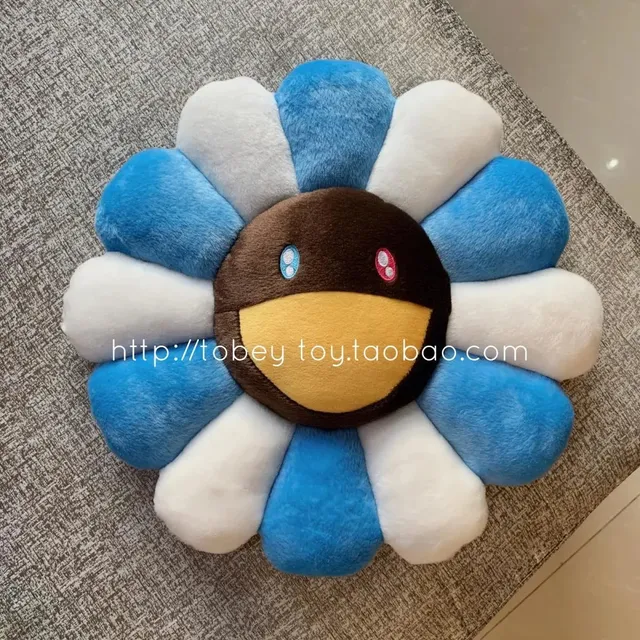 蓝白太阳花