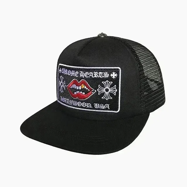 Chrome Hearts Trucker Cap Lips Patch