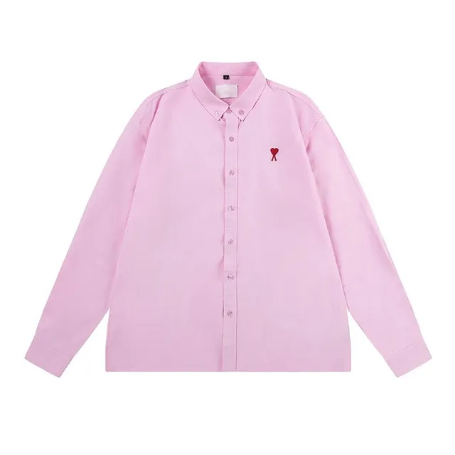 Comme des Garçons Oxford Shirt Heart Logo