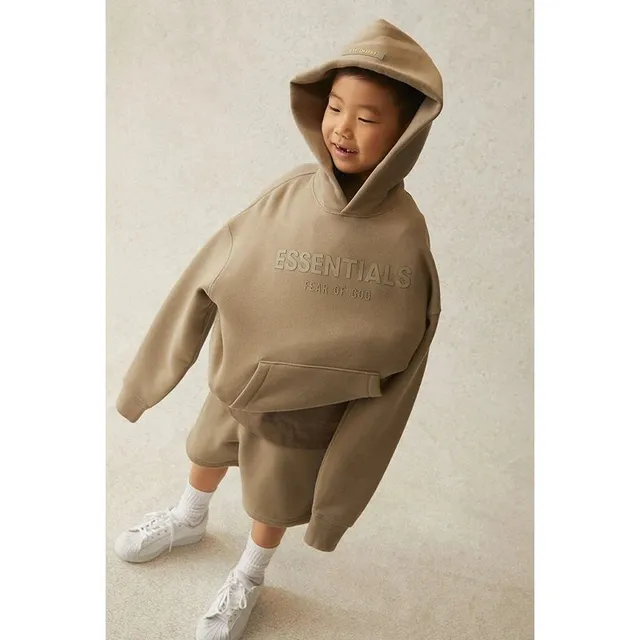 Fear of God Essentials Oversized Hoodie Essentials Logo