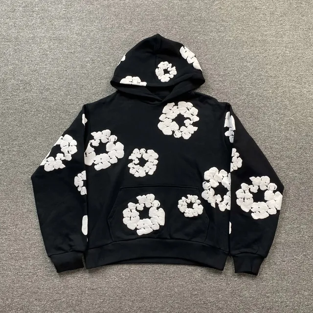 Denim Tears Hoodie Cloud Print