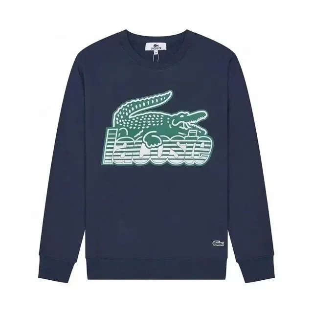 Lacoste Crewneck Sweatshirt Large Croc Logo
