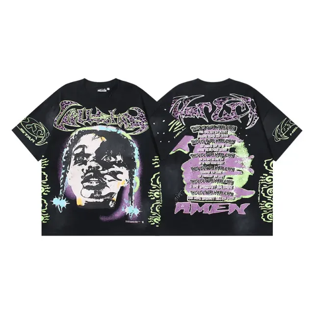 Hellstar Graphic Tee Amen Print
