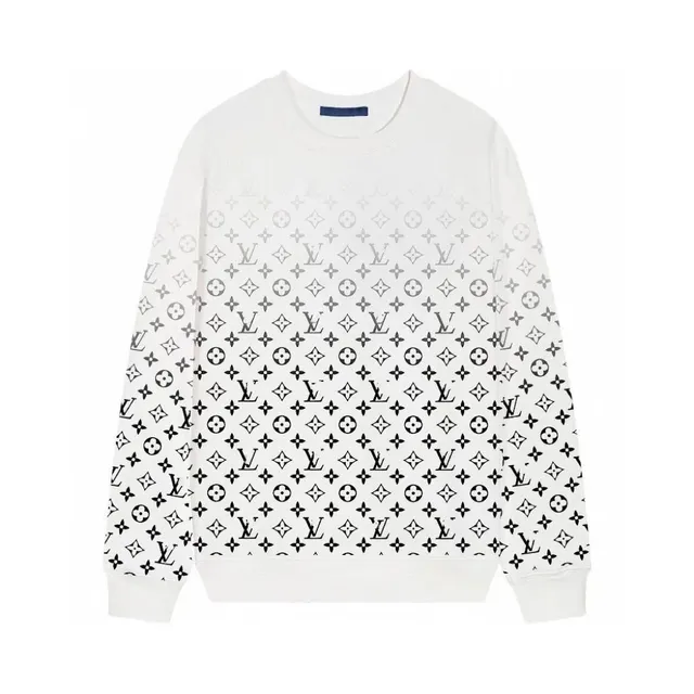 Louis Vuitton Monogram Gradient Sweatshirt All-Over Monogram Print