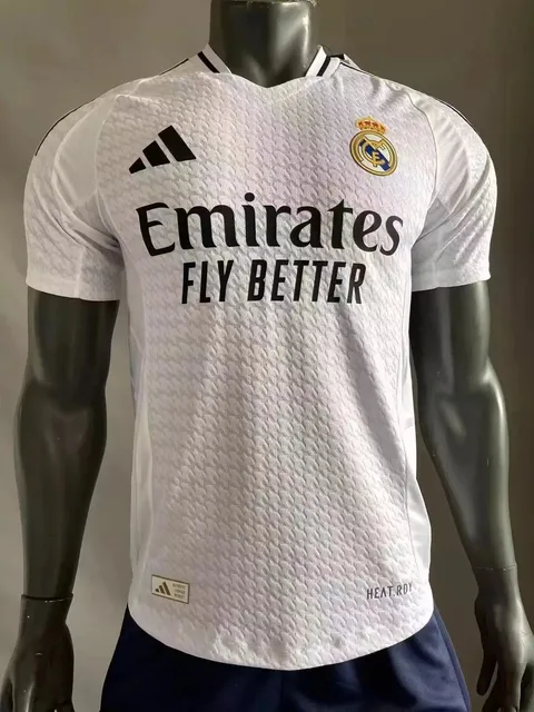 Adidas Real Madrid Home Jersey Emirates Fly Better