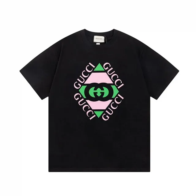 Gucci Graphic T-Shirt GG Diamond Print