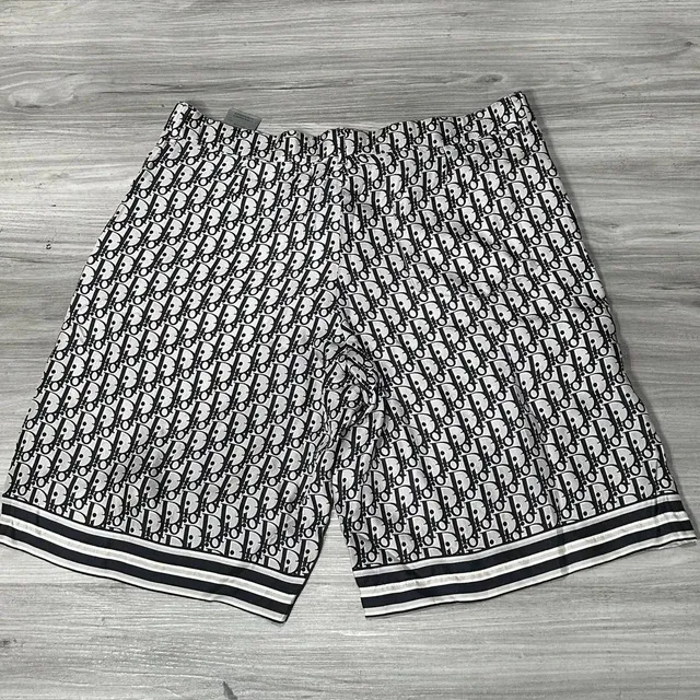 Dior Oblique Shorts Monogram Print