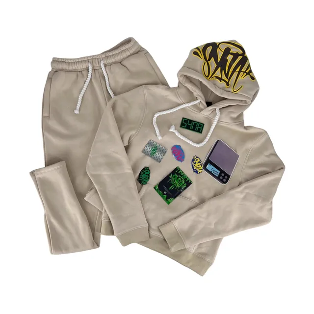Broken Planet Hoodie and Joggers Set Graffiti Patch Edition