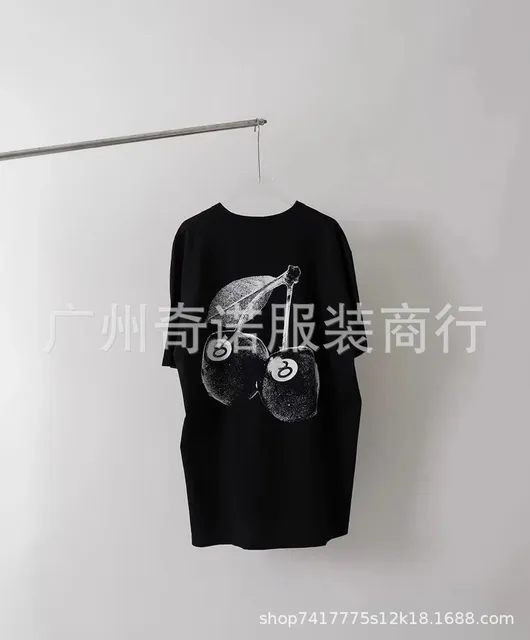 Graphic T-Shirt Cherry 8-Ball Print