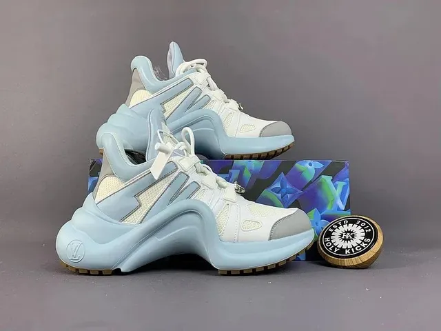 Louis Vuitton LV Trainer Pastel Blue