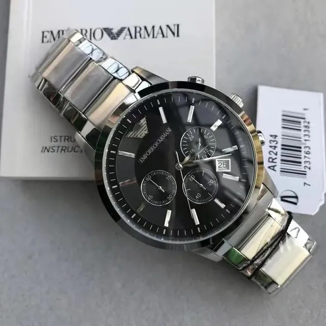 Emporio Armani Chronograph Watch Three-Subdial