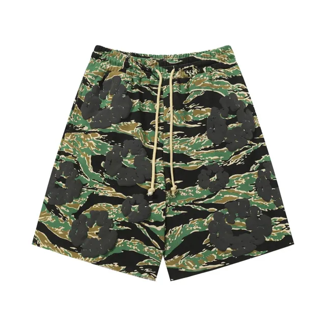 Denim Tears Tiger Camo Shorts 3D Cloud Appliqué