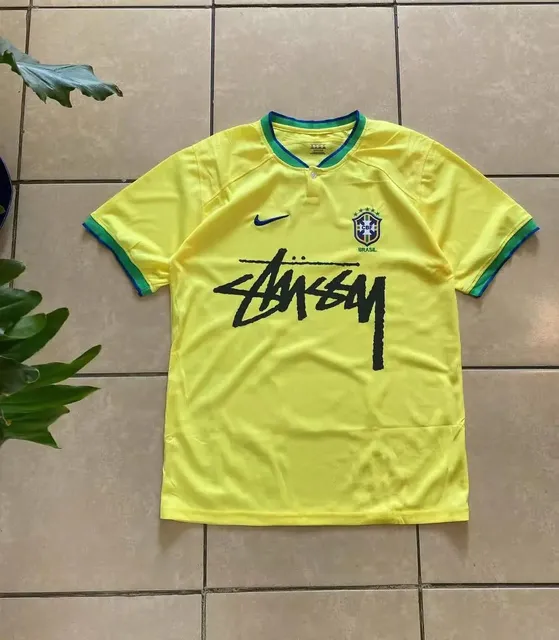 Nike Brazil Home Jersey Stüssy Collaboration