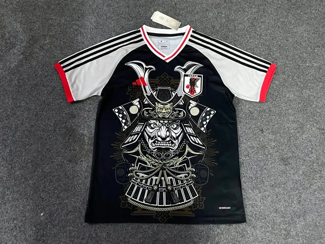 Adidas Japan National Team Jersey Samurai Warrior Graphic