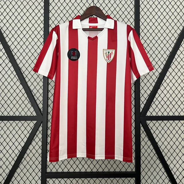 Athletic Bilbao Home Jersey Vertical Stripe