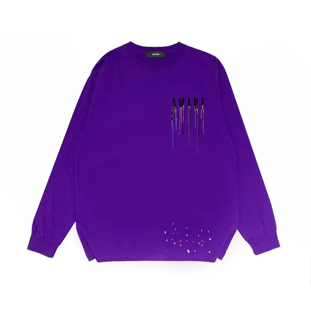 Amiri Crewneck Sweatshirt Drip Logo