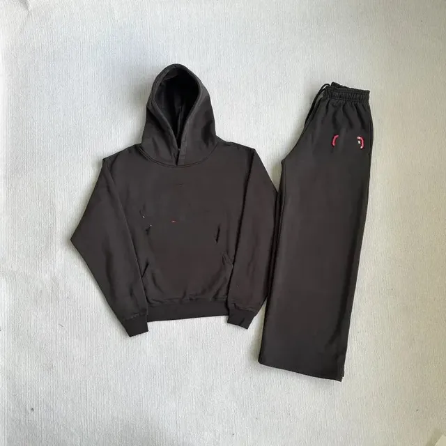 Fear of God Essentials Distressed Hoodie and Joggers Set