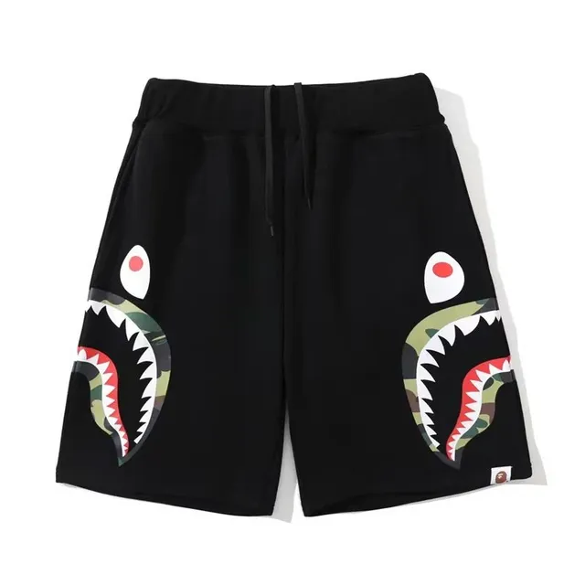 BAPE Shark Shorts Camouflage Shark