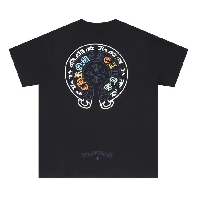 Chrome Hearts Graphic T-Shirt Multi-Color Cross Logo