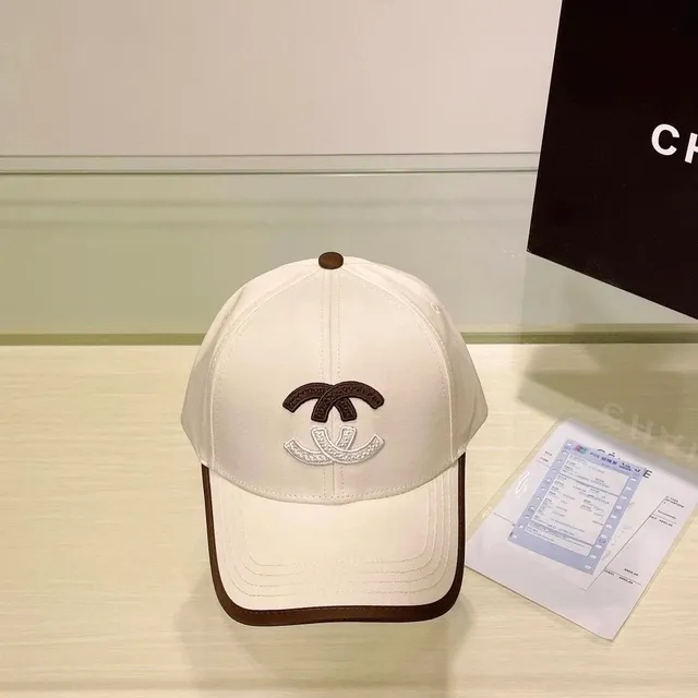 Chanel Baseball Cap CC Logo Embroidered