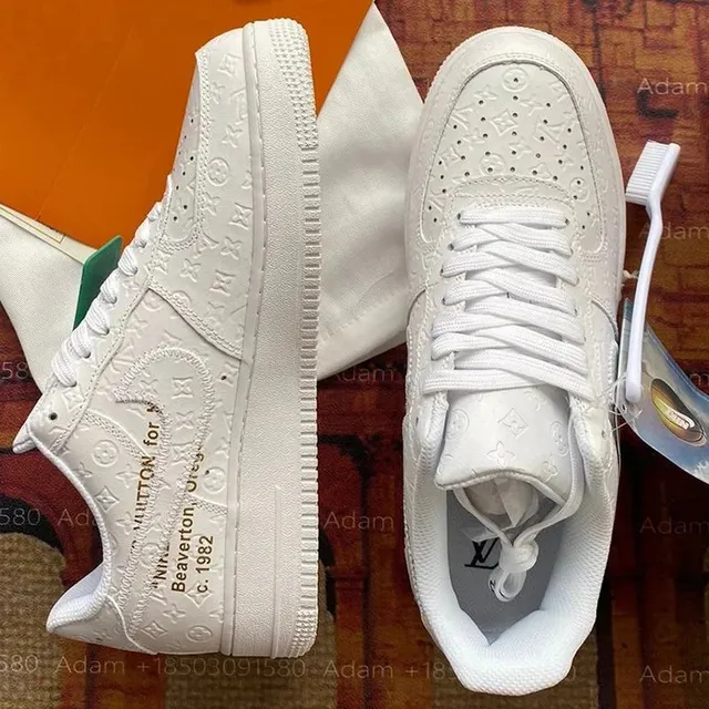 Louis Vuitton × Nike LV Trainer Monogram Embossed