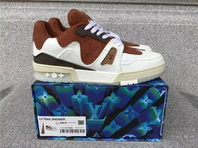 Louis Vuitton LV Trail Sneaker White/Coffee