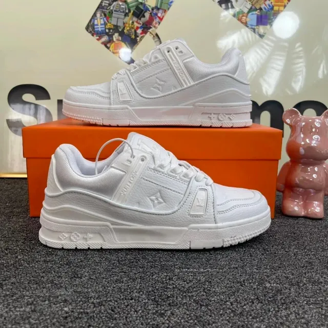 Louis Vuitton LV Trainer Triple White