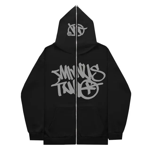 Gallery Dept. Zip-Up Hoodie Graffiti Logo