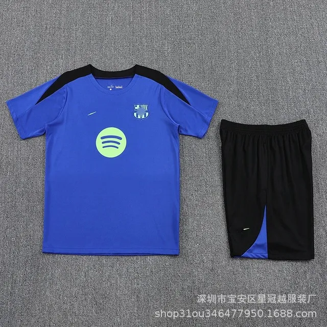 Nike Training Jersey and Shorts Set Spotify x FC Barcelona