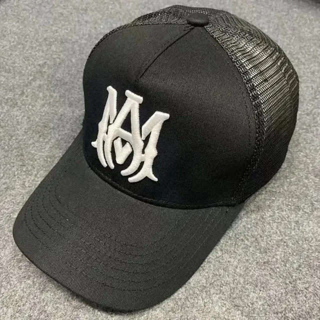 Amiri Trucker Cap White Logo Embroidery