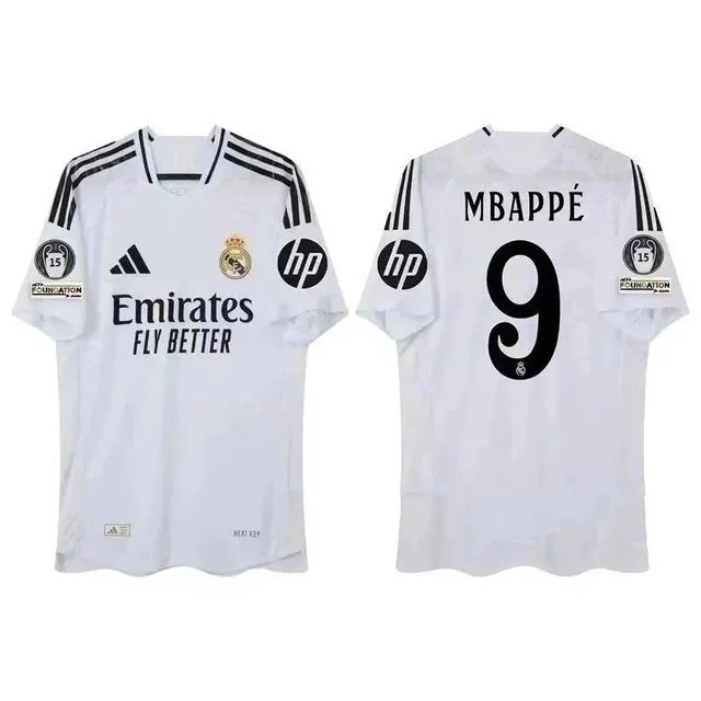 Adidas Real Madrid Home Jersey Mbappé #9