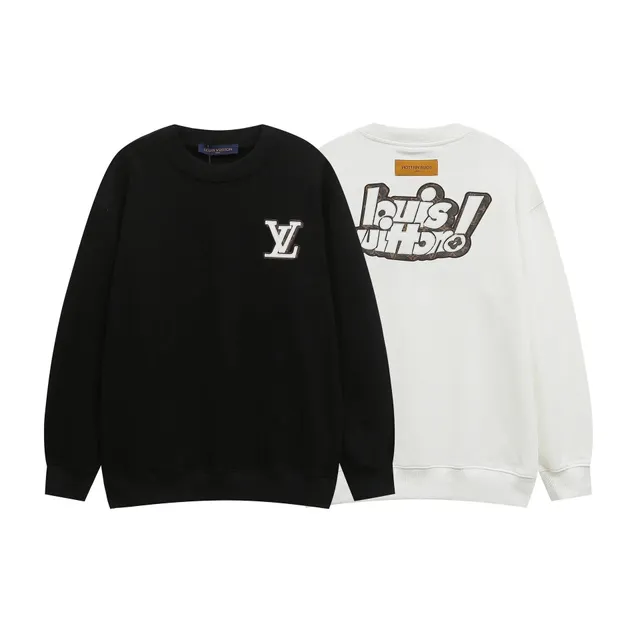 Louis Vuitton Crewneck Sweatshirt LV Logo & Graffiti Print