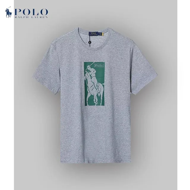Polo Ralph Lauren Polo Graphic Tee Green Pony Print